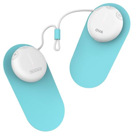 TensCare OVA 3 Alivio del dolor menstrual por TENS y calor. Seguro, clínicamente probado, sin medicamentos. También trata el dolor lumbar. Diseño pequeño y discreto | Clínicamente probado, sin medicamentos. Alivia el dolor menstrual y el dolor lumbar