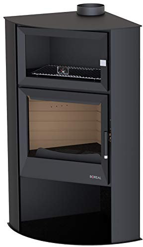Stufa angolare con forno Boreal modello EH7000