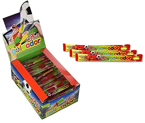 Goleador Frukt smak italien godisfrukt Lollies 200 Pz