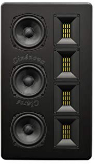 Earthquake Sound OW-C5 Cinenova Clarte On-Wall LCR - Altavoz (600 W, 8 ohmios)