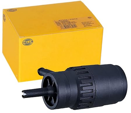 HELLA 8TW 006 849-251 Bomba de agua de lavado, lavado de parabrisas - 12V / 24V - eléctrico