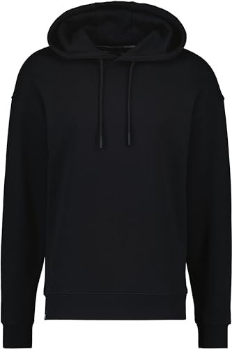 alife & kickin ALIFE and Kickin BelaAK A Hoodie - Basic Hoodie Herren, Kapuzen Sweatshirt, Trendiger Pullover Männer mit Kapuze in Weicher Sweatqualität Herren Kapuzensweatshirt, Pullover Black XL
