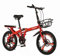 Faltrad Für Erwachsene, 7-Gang-Faltrad Für Erwachsene, Faltbares Citybike Mit Hohem Kohlenstoffstahl Und Voller Federung Für Teenager, Männer Und Frauen