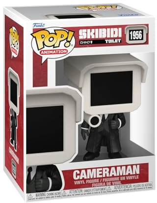 Funko Pop! Vinyl: Skibidi Toilet - Cameraman - Collectable Vinyl Figure - Gift Idea - Official Merchandise - Toys for Kids & Adults - Model Figure for Collectors and Display