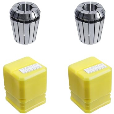 Rannb ER32 Precision Spring Collet CHunk Dia 5/8 for CNC Clamping Device Engraving Milling Lathe Tool-2pcs