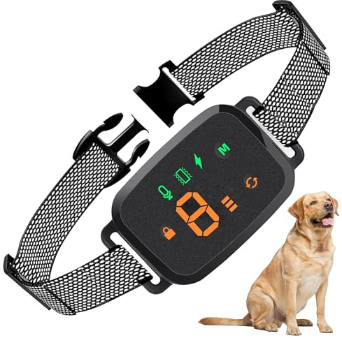 Anti Bark Collar for Dogs Black