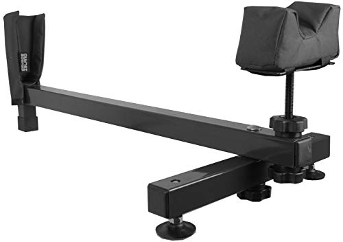 Savage Island Rifle Rest Shooting Bench Maintenance Air Gun Sighting Scope Zero Cleaning (Black)