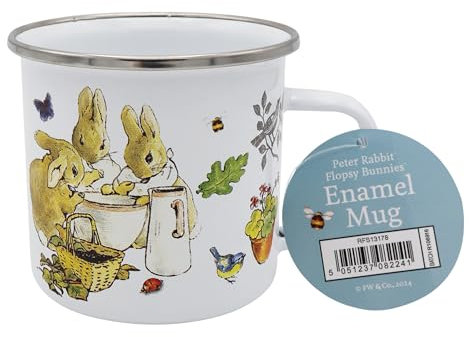 Peter Rabbit Enamel Mug Flopsy Bunnies