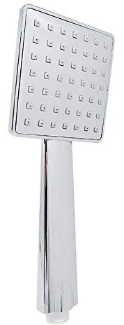 EYCFSJ High Pressure Shower Head Bathroom Square Shower Head Built in Silicone Hole Eletroplated Water Saving Showerhead Abs Big Panel