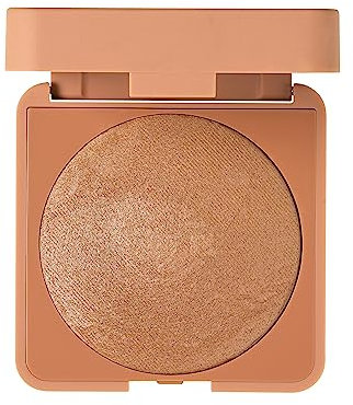 3INA MAKEUP - The Bronzer Powder 658 - Sand 2 in 1 Bronzer & Highlighter - For All Skin Tones - Glow Bronzing Powder - Light Texture & Soft Silky Finish - Vegan - Cruelty Free