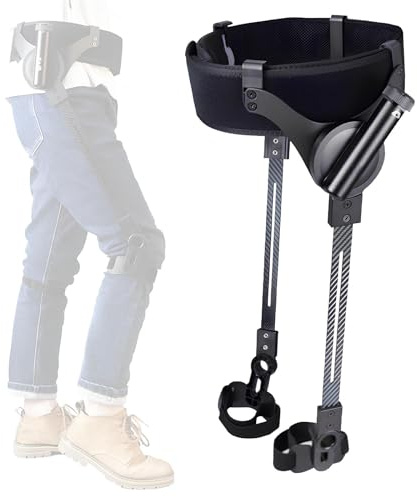 Both legs,M,DYHQQ Gåhjälp Bionic Body Power Gåhjälp Stroke Hemiplegi Gå Underbensträning Benlyftassisterad rehabilitering Träningsutrustning