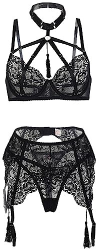 Babydolls, Sexy, Dessous In Übergröße Damen Sexy Dessous Nachthemd Ärmellos Mini Nachtwäsche Anime Cosplay High Split Club Kleid Reizwäsche Dessous Sexy Rot Unterwäsche Damen-Set Tanga Sexy