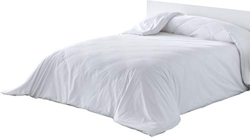 Lucena Cantos - Funda Nórdica Algodón 100%, COTTONIA (Blanco, 300 x 270)