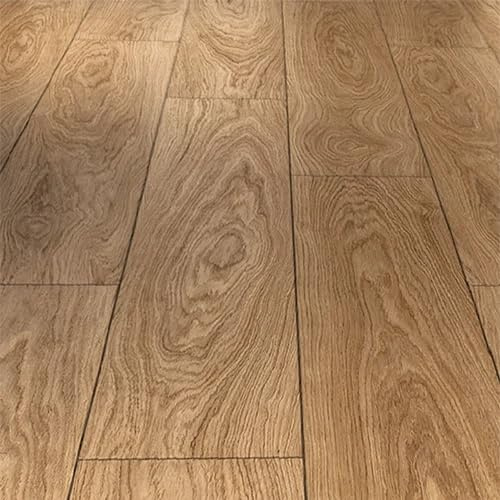 Suelo Laminado | AC6 | 10mm | Colección Fiori | Resistencia al Agua y Humedad 72h | Tarima Flotante Instalación en Click (Roble Dalias, 1 Caja - 1.67 m²)