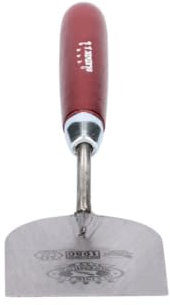 OLEJNIK J L PROFESSIONAL Paleta de estuco Paleta de albañil soldada y endurecida Paleta de acero inoxidable Paleta de alisado Mango de madera