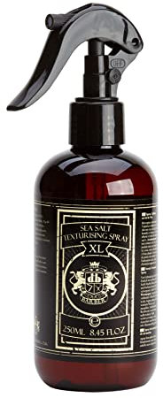 Dear Barber SEA SALT SPRAY FOR HAIR MEN - 250ml XL Texturising for Thickening & Volumising - Matte Finish Hair Spray for Shape & Definition - Heat Protection Styling Spray