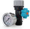 Tbest Druckminderer Wasser 3/4-Zoll,Wasserdruckminderer wasserdruckregler G3/4 Zoll Wasserdruckreglerventil Mit Manometer Gewächshaus Garten Bewässerung Controller