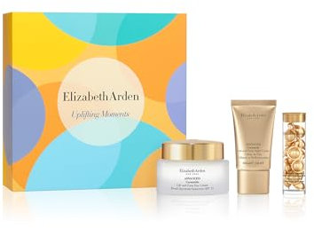 Elizabeth Arden Coffret Ceramide Crème Liftante Et Raffermissante Restauration De Jeunesse, Sérum Quotidien Anti-âge, Crème Jour et Nuit, Coffret soin visage, Cadeau femme