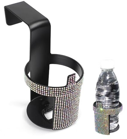 Zunishaone Portabicchiere per porta auto, portabicchieri per auto, portabicchieri portatili, portabicchieri sul retro per lattine, bicchieri, portabicchieri