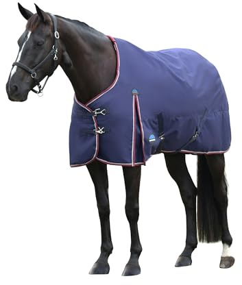 WeatherBeeta ComFiTec Essential Turnout 220g, Navy/Burgundy, 72