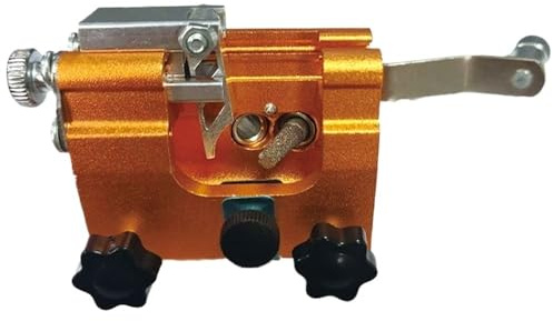 Affilacatene Portatile a Manovella, Utensile per la Molatura Manuale della Catena per Tutte le Motoseghe e Seghe - Design Compatto e Facile da Usare(Small)