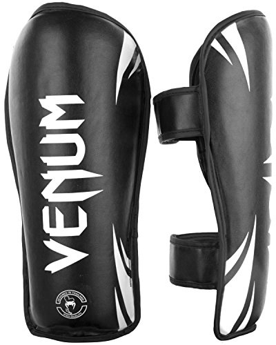 Venum Challenger Shinguards - S, Black, Small