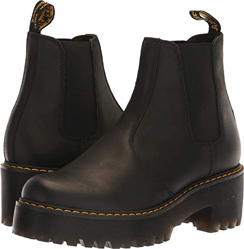 Dr. Martens Women's Rometty Chelsea Boots, Black (Black Wyoming 001), 7 UK