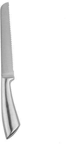 Couteau à pain dentelé en acier inoxydable - Couteau à pain - Couteau de cuisine - Outil manuel - Emballage multiple