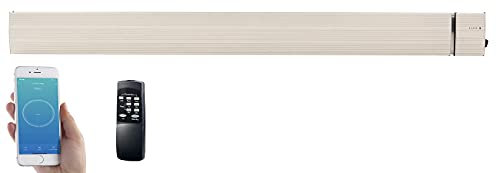 Chauffage radiant infrarouge connecté 3200 W RA-400.app - Blanc [Semptec]