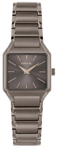 Breil - Orologio da donna in acciaio WATCH-TW1971, Marrone/oro rosa, misura unica, Bracciale
