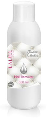 LALILL Solvente Delicato 500ml - Rimozione Smalto Senza Acetone - Formula Delicata per Cura delle Mani - Con Profumo Leggero - Uso Professionale e Domestico