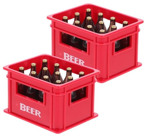 LIFKOME 2pcs Magnetic Beer Bottle Opener Box Design Portable Lightweight Stylish Bar Tool for Fridge Attachment and Opening