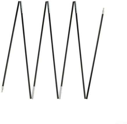 EpheyFIF Mehrzweck-Zeltstangen aus Fiberglas, 3,6–2,4 m, Fiberglas-Stangen, Zeltstangenausrüstung, Zeltstangen-Set mit Gummiseil für Camping, Wandern, Markisenständer, Jagd, Angelzelt (3,9 m)