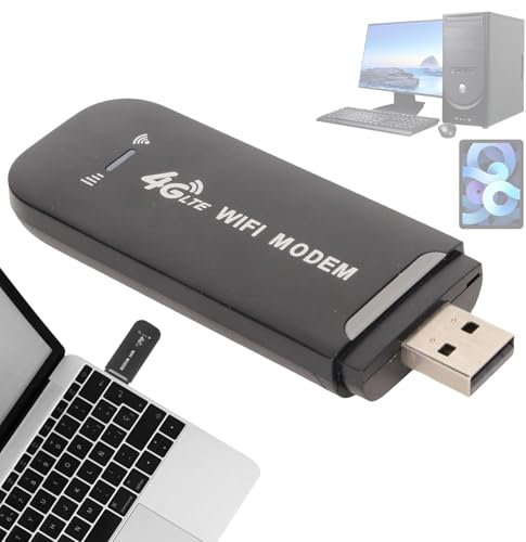Dongle USB 4G, Módem celular USB, Módem WiFi USB para dispositivo de punto de acceso personal multipropósito - Pequeños dispositivos móviles de Internet Dongle WiFi para teléfonos inteligentes, tablet