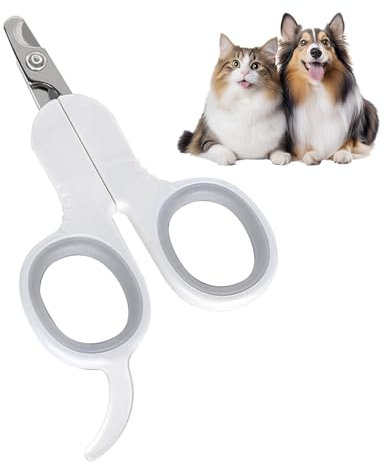 CANCYCC Krallenschere Katzen,Krallenschneider für Hunde, Katzenkrallen Schneider, Nagelknipser für Katzen, Anfänger Toll Geeignet, Einfach Zu Bedienen Und Sicher