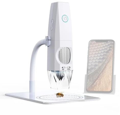 2MP 1080P WiFi Electron Microscope USB Mobilephone Computers Connecting Photo Video Taking