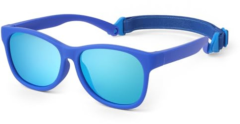 Hifot Gafas de sol para bebés Niño Niña, polarizadas UV400 100% protección Rayos Gafas de sol templos Gafas de Sol Infantiles - De 2años a 7años