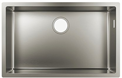 hansgrohe Küchenspüle, Unterbau 660 mm für 800 mm Unterschrank, edelstahl
