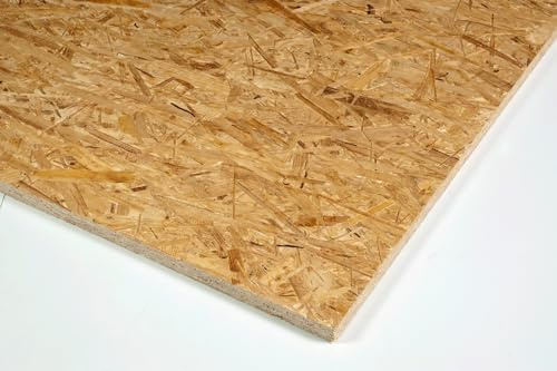 OSB3 Oriented Strand Panel 11mm Thickness - Versatile Alternative to Softwood Plywood (2.915m x 0.61m, 3 ft x 2 ft)