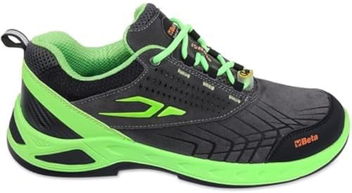 BETA 7271V, Scarpe Antinfortunistiche FitEVOLUTION in Pelle Scamosciata Traforata, Scarpe da Lavoro Antiperforazione con Supporto di Stabilità sul Tallone, Taglia EU 42, 550g