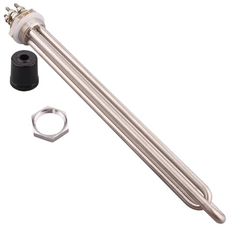Vqxmhrpw Calentador De Agua Eléctrico De Inmersión con Rosca DN25 De 32 Mm, 220 V, SUS304, Resistencia De Cocción De 1,5, 2,5, 3,5 KW, 4,5 KW Y 5,5 KW.(B,1.5KW L200mm)