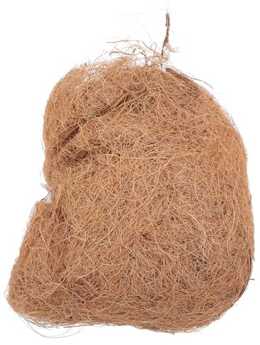 BAZEITFLOW Terriccio di Cocco Triturato 100 G per Piante in Vaso, Fibra di Cocco per Piante Succulente e Cactus, Terreno di Coltivazione Traspirante Ritenzione Idrica, per Giardinaggio