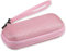 AGPTEK Custodia Rigida da 2,4, Protezione per Registratore Vocale Portatile, Compatibile con iPod, Lettore MP3, Chiavette USB, Cavo USB, Microfono Lavalier, Cuffie In-Ear, Moschettone Fornito (Rosa)
