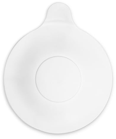 Tappo per Vasca da Bagno Universale, Tappo in TPR per Lavandino, Doccia, Lavello, Blocca Scarico dell' Acqua, Diametro 13 cm, per Scarichi fino a 90 mm, Tappo Ventosa per Vasca, Blanco