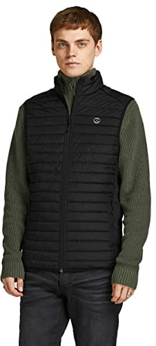 JACK & JONES Stepp Weste Übergangs Jacke Blouson ohne Ärmel JJEMULTI