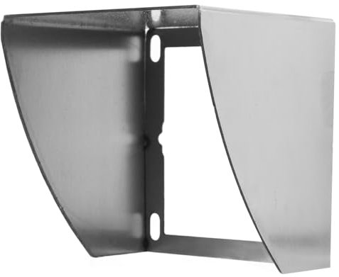 HOMOCONO 2st Regenschutz Aus Edelstahl Klarer Wandschutz Ring-türklingel-wetterschutz Steckdose Schutzabdeckung Schützend Handhaben Stecker Türklingel-wasserschutz Silver Rostfreier Stahl