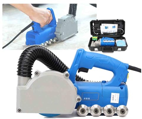 Pulitore per giunti di piastrelle in ceramica da 800 W/1200 W, macchina elettrica per la pulizia dei giunti di piastrelle, aspirazione automatica, 9000 giri/min, con copertura protettiva trasparente
