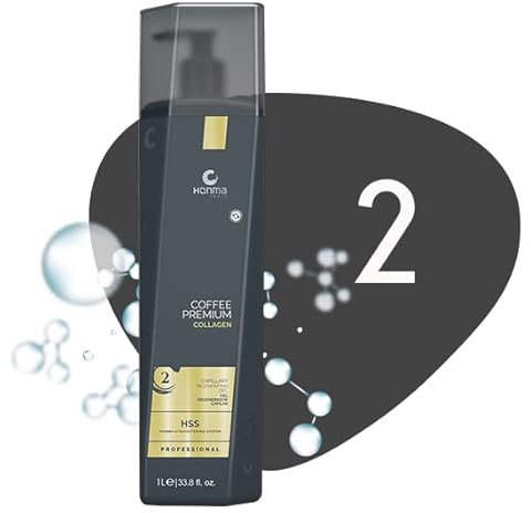 !Regenererande gel nr 2 kaffe premium kollagen Honma Tokyo 1 L