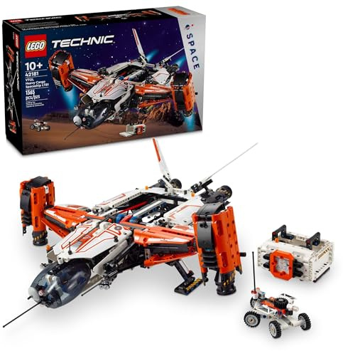 LEGO Technic VTOL Heavy Cargo Spaceship LT81, Space Gift Idea for Kids, Space Theme Toy, Vehicle Building Playset for Imaginative Play, Spaceship Toy for 10 Year Olds, 42181