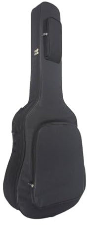 perfeclan 36 38 Zoll Gitarrentasche Gigbag Schutz Tragbar Staubdicht mit Rucksackgurt Wasserdicht Oxford Große Tasche Gepolsterte Polsterung- 100x38x11,5 cm - Für Akustikgitarren